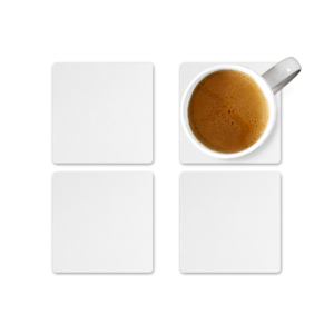 A Coaster Set of 4 - MDF Wood - Create your Own