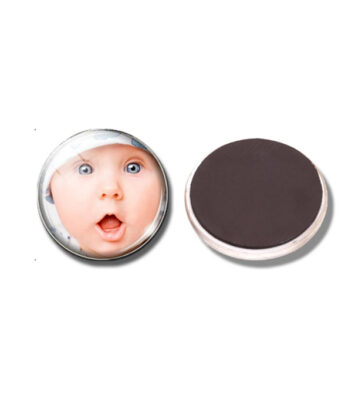 A Domed Glass Round Fridge Magnet - Create your Own